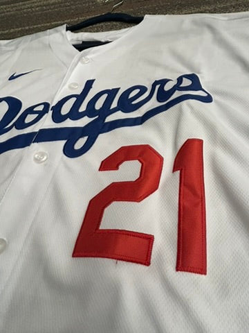 New Nike Los Angeles Dodgers Walker Buehler #21 Jersey Men’s Size 56 3XL NWT