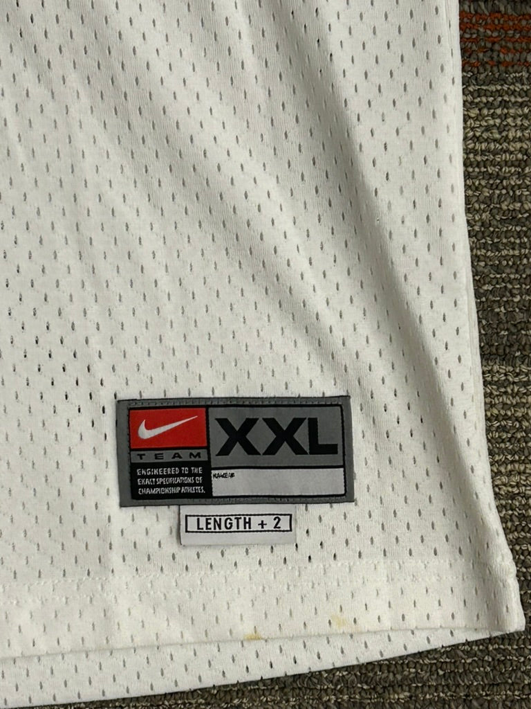 Denver Nuggets Marcus Camby Jersey 2XL Nike Men’s White Vintage Authentic NBA