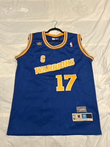 Golden State Warriors Chris Mullin Hardwood Classics Jersey Mens Medium Vintage
