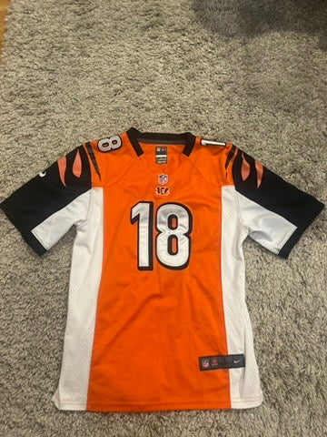 A.J Green Nike Cincinnati Bengals Jersey Youth Large Orange On Field Authentic