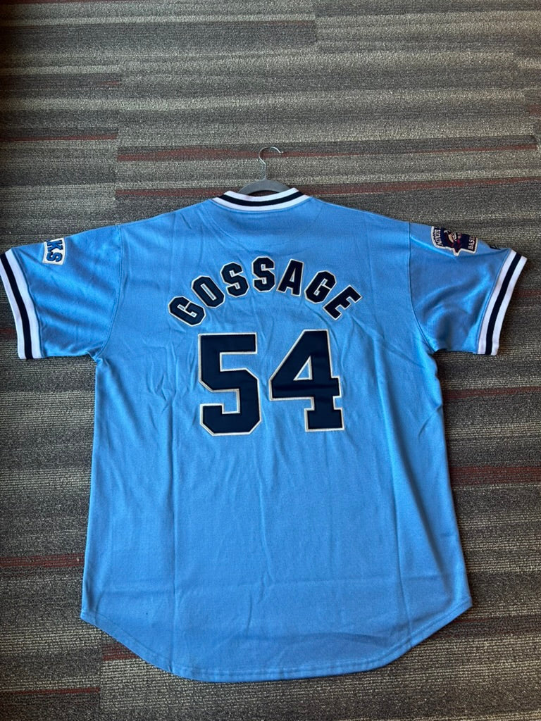 Iowa Oaks Minor League Goose Gossage 1973 Baseball Jersey Sz 56 3XL New w Tags