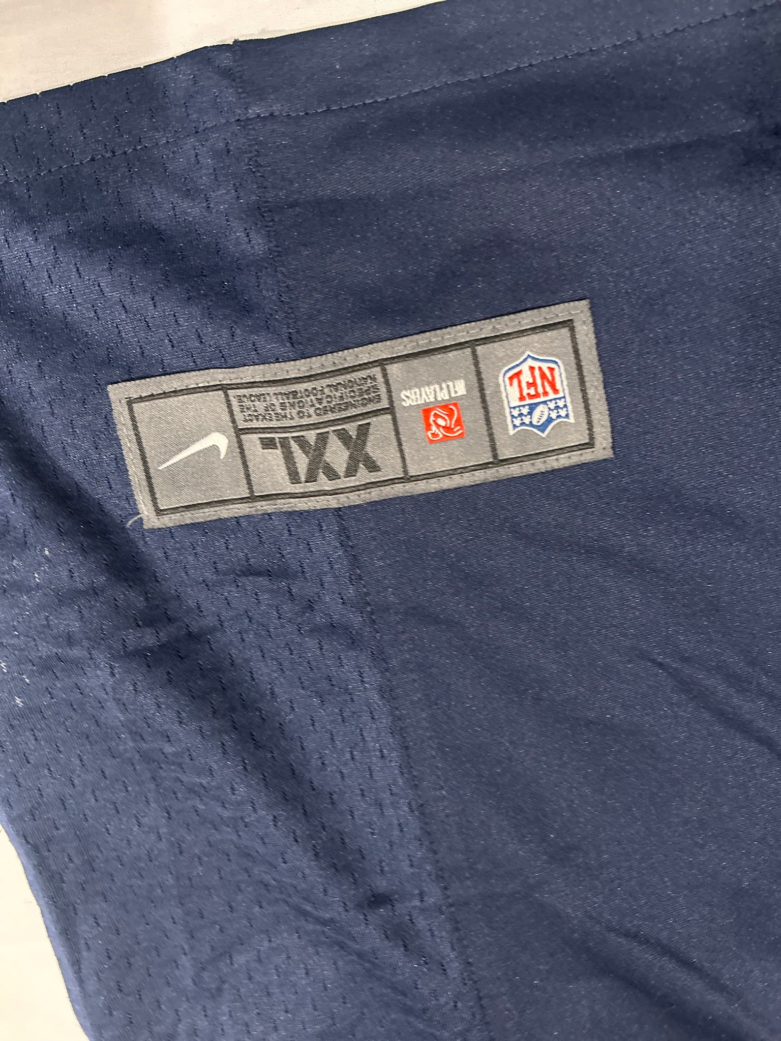 Nike Los Angeles Rams Jersey James Laurinaitis Sz XXL Embroidered On Field Navy