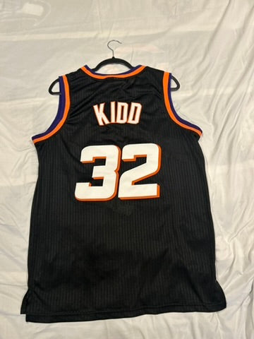 Vintage Steve Nash Phoenix Suns Jersey Mens M Black Hardwood Classics Adidas +2