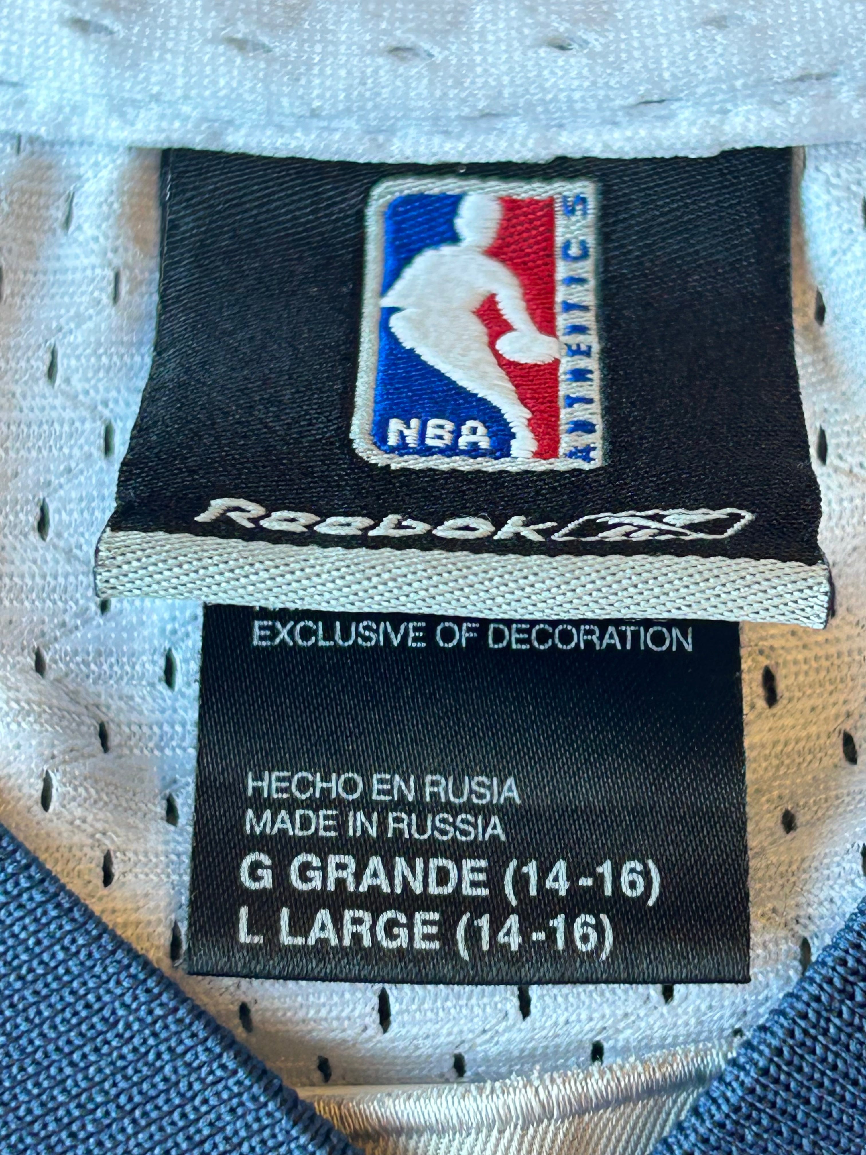 Reebok Jersey Charlotte Bobcats Okafor #50 White Youth Large 14-16 Length +2