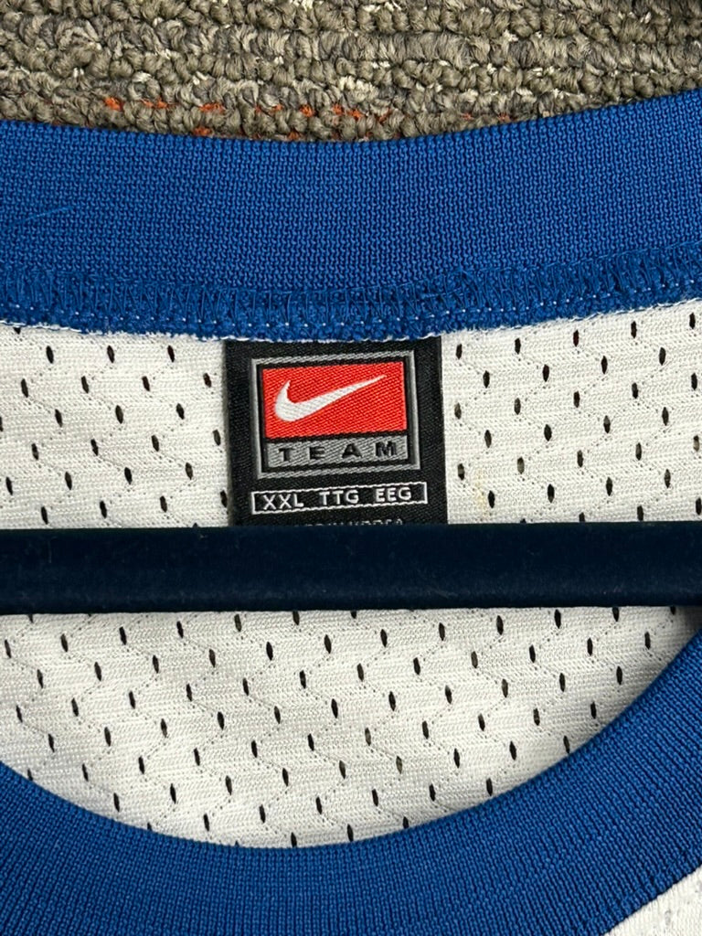 Denver Nuggets Marcus Camby Jersey 2XL Nike Men’s White Vintage Authentic NBA