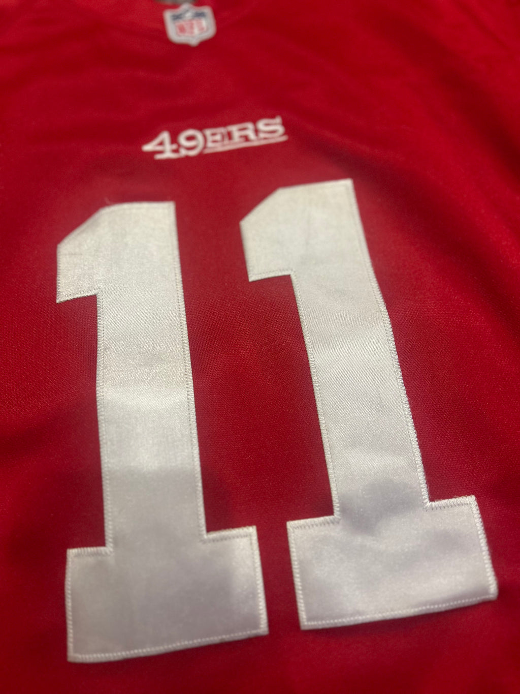 San Francisco 49ers Jersey Youth Large Alex Smith #11 Nike NFL Football Red Home
