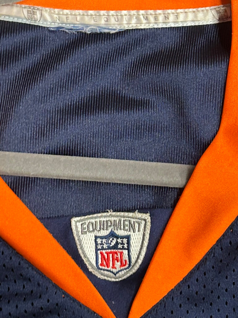 Vintage Eddie Royal Denver Broncos NFL Reebok Sewn Jersey Size Men’s 52 XL Blue