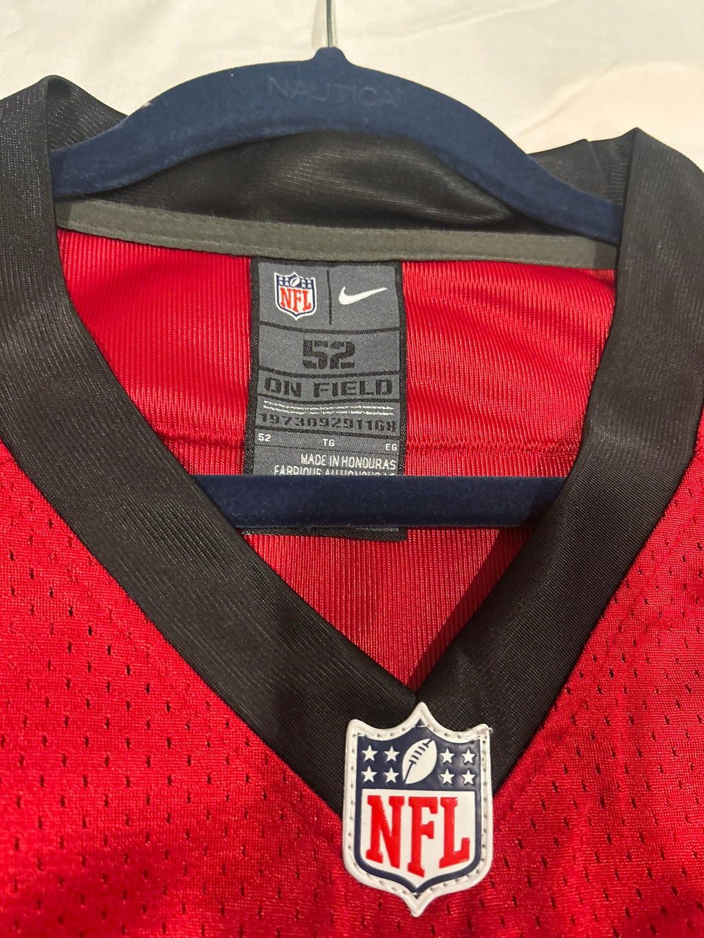 Atlanta Falcons Nike Roddy White NFL On Field Jersey Mens 52 XL Red Stitched