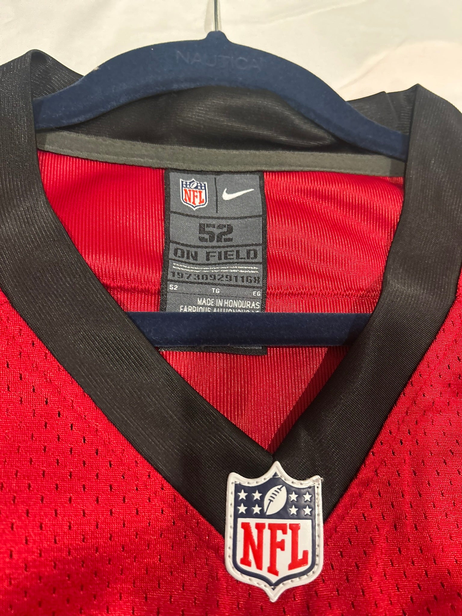 Atlanta Falcons Nike Roddy White NFL On Field Jersey Mens 52 XL Red Stitched