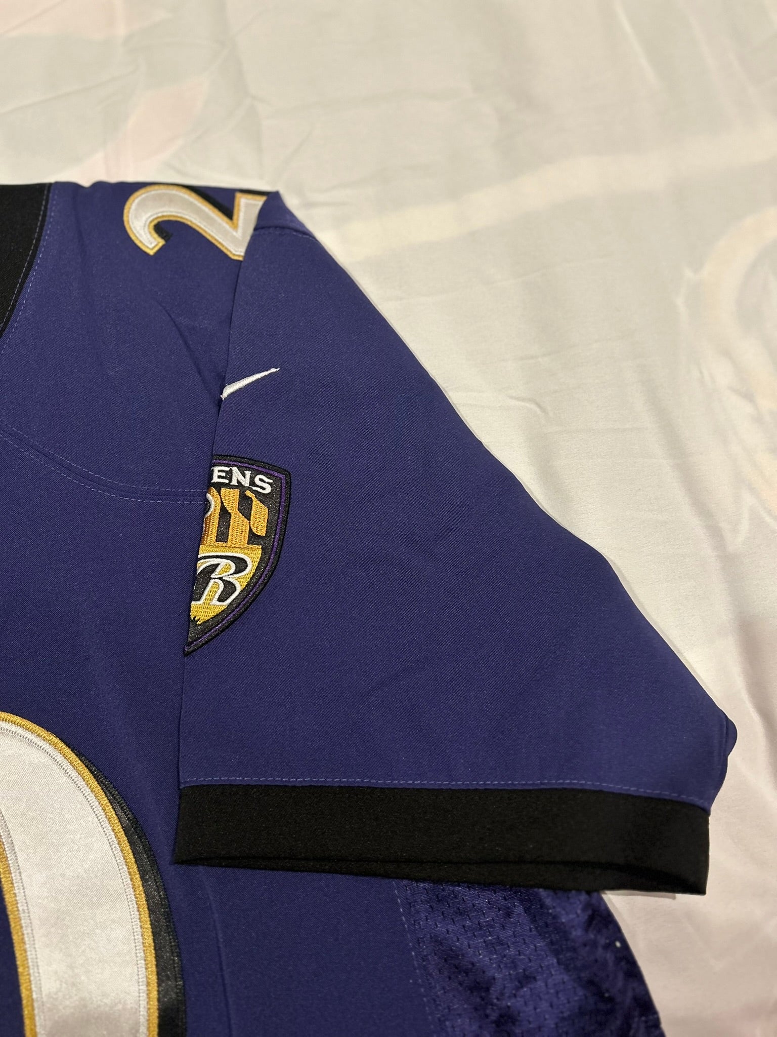 Nike Baltimore Ravens #20 Ed Reed NFL Onfield Jersey Mens Sz 52 Stitched Purple