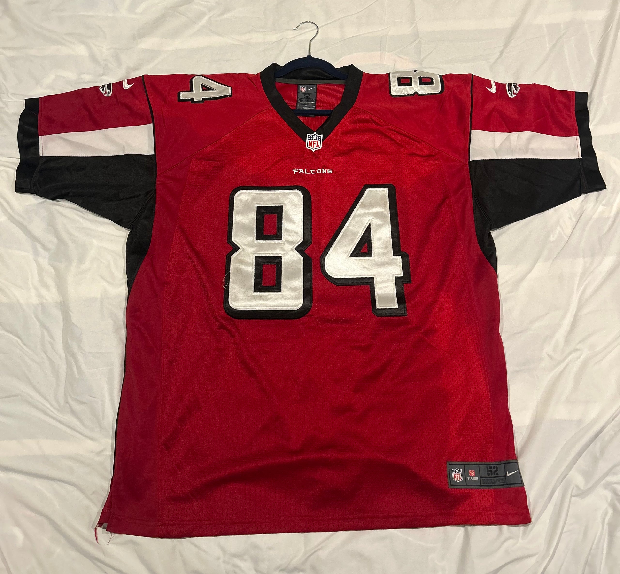 Atlanta Falcons Nike Roddy White NFL On Field Jersey Mens 52 XL Red Stitched
