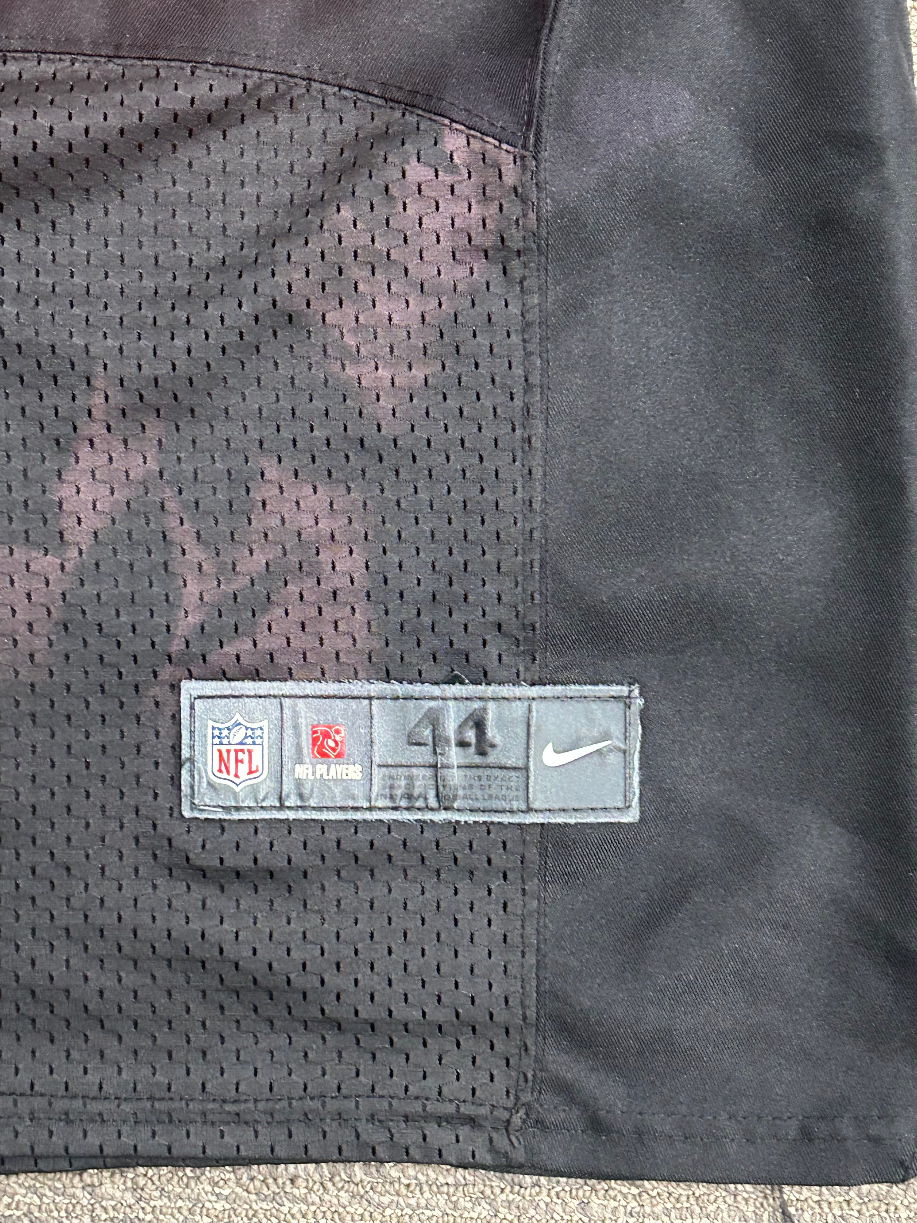 San Francisco 49ers Carlos Hyde Black Sz 44 M/L Jersey Nike NFL Players #28