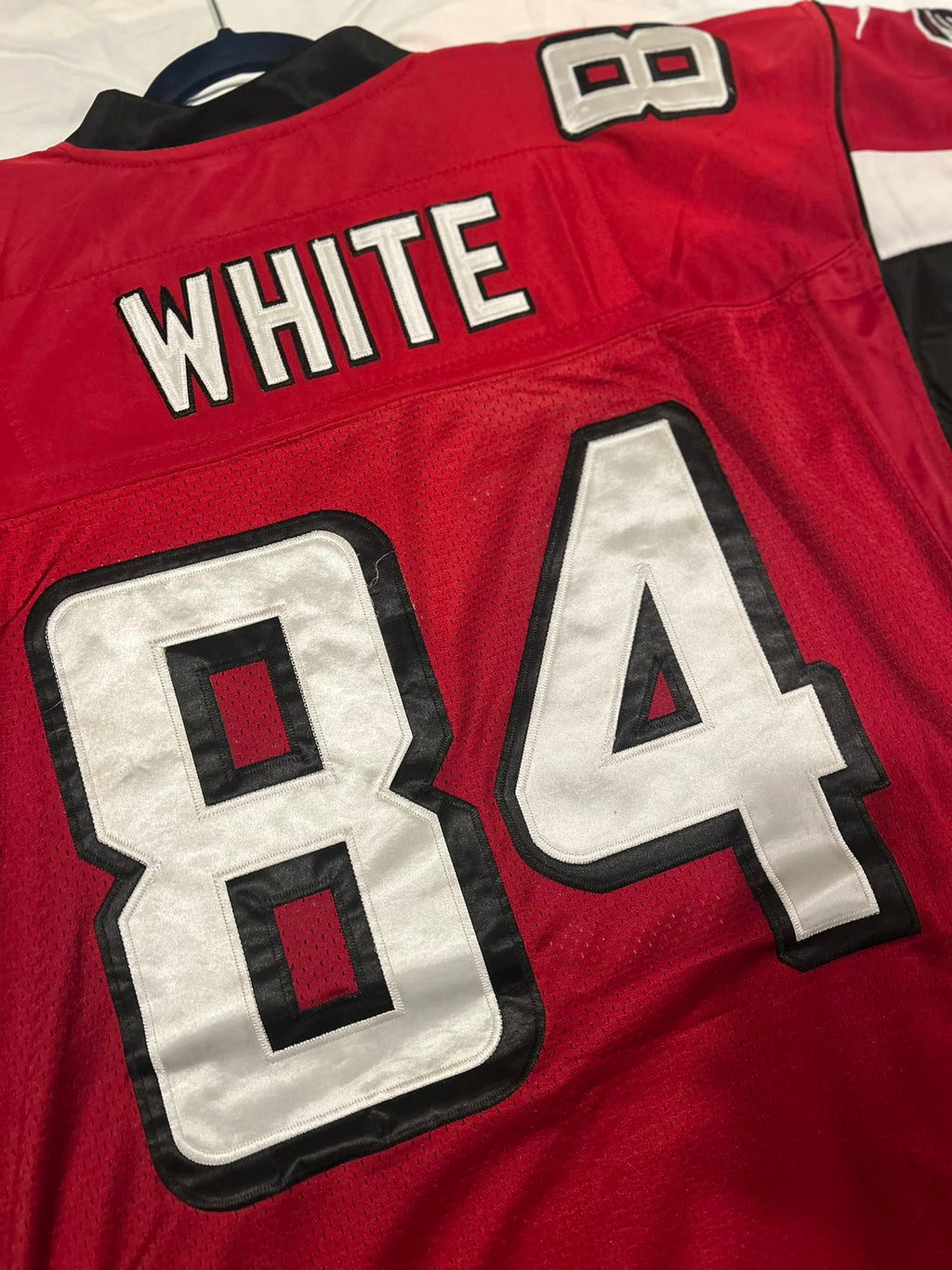 Atlanta Falcons Nike Roddy White NFL On Field Jersey Mens 52 XL Red Stitched