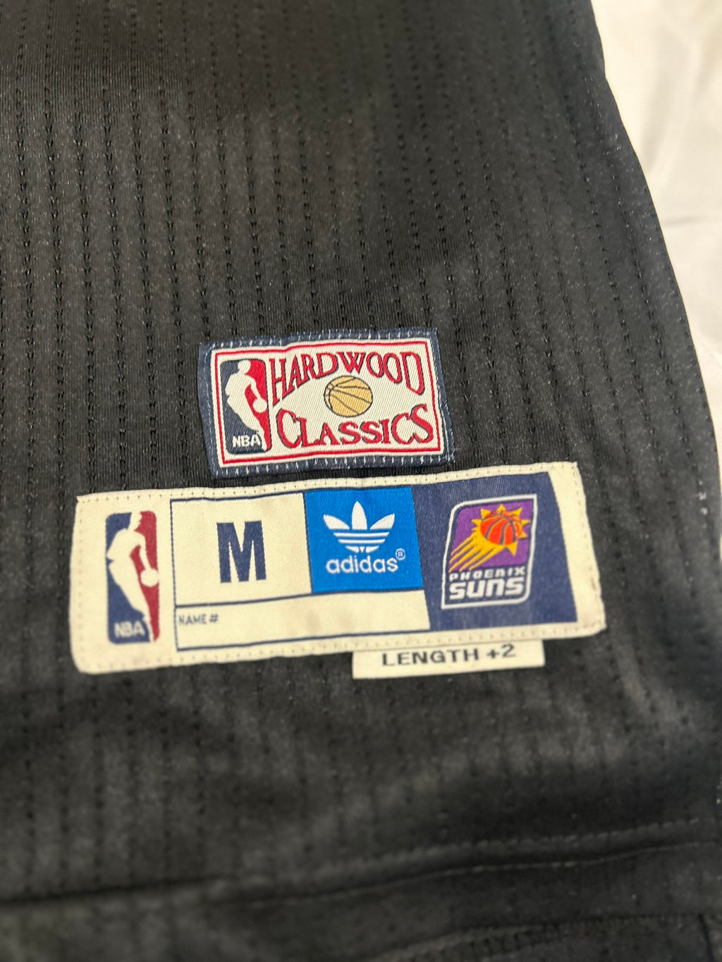 Vintage Steve Nash Phoenix Suns Jersey Mens M Black Hardwood Classics Adidas +2