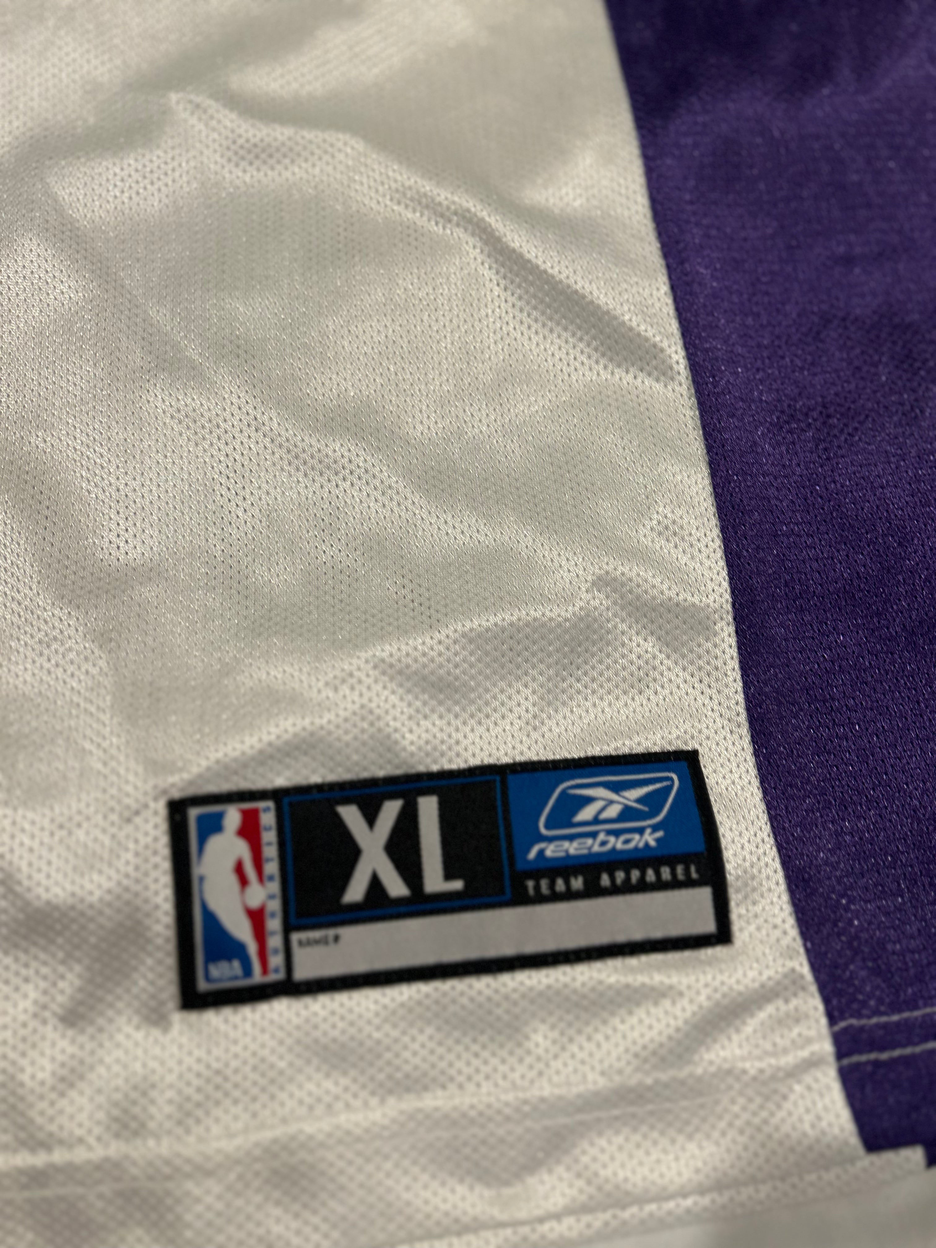 Phoenix Suns Stephon Marbury #3 Reebok Vintage NBA Jersey Size XL White Purple