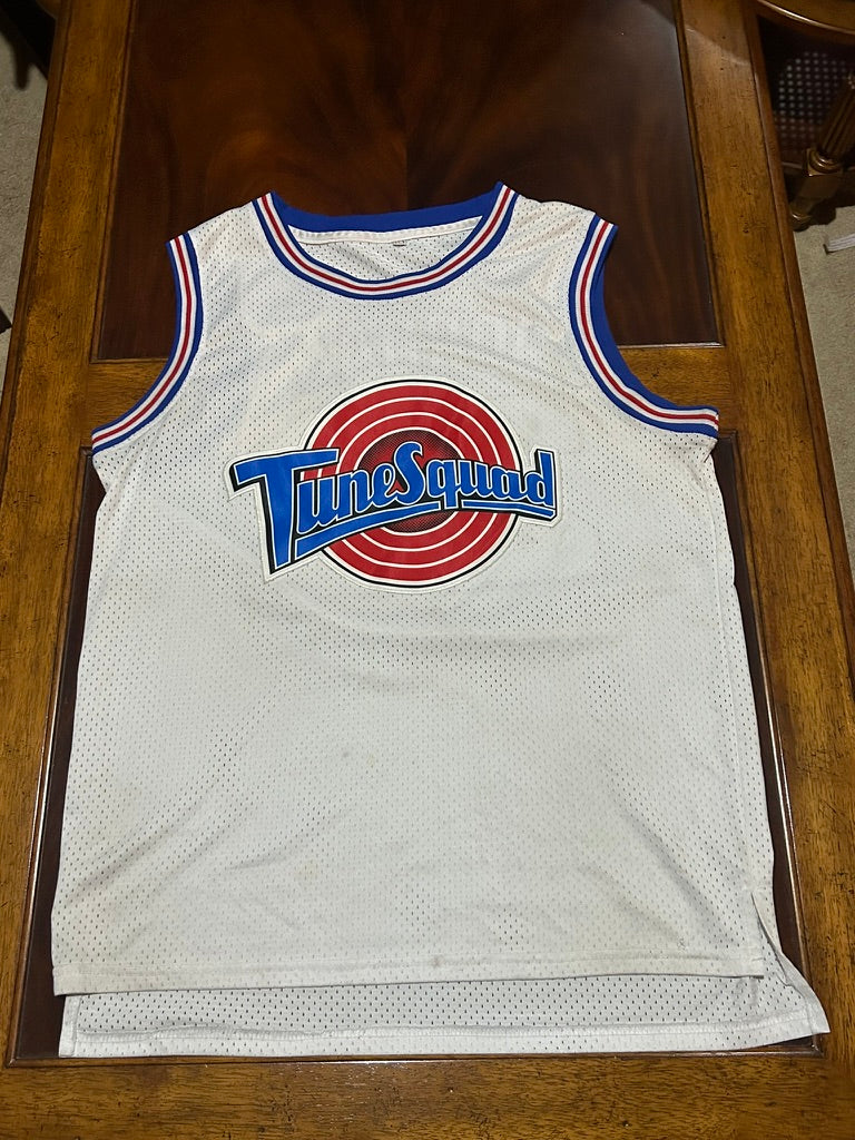 Space Jam Tune Squad Michael Jordan #23 Jersey Stitched Size L Large White MJ