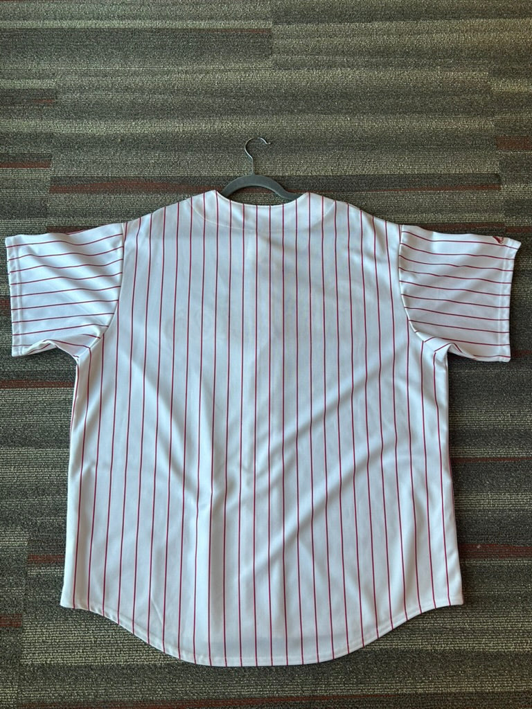 Majestic Phillies Genuine Merchandise Team Base MLB Jersey Sz 2XL New w Tags