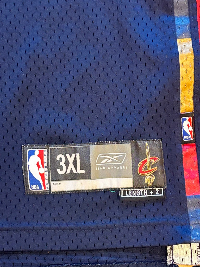Cleveland Cavaliers LeBron James Reebok Alternate Jersey Size 3XL Vintage #23
