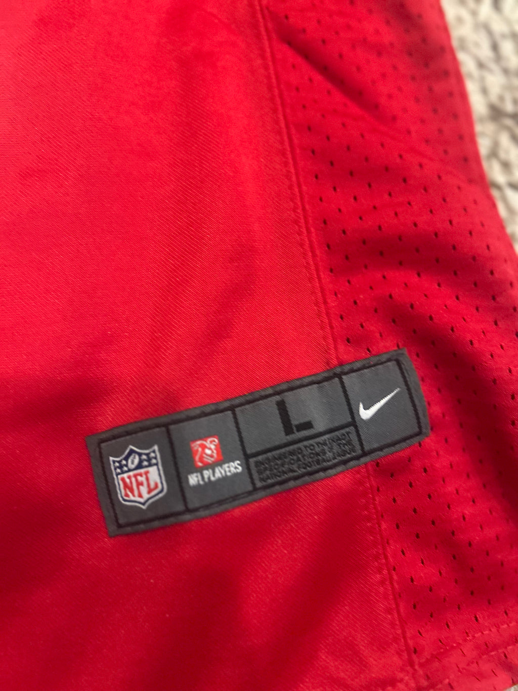 San Francisco 49ers Jersey Youth Large Alex Smith #11 Nike NFL Football Red Home