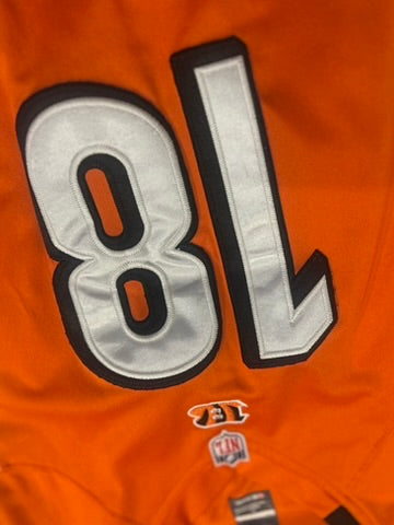 A.J Green Nike Cincinnati Bengals Jersey Youth Large Orange On Field Authentic