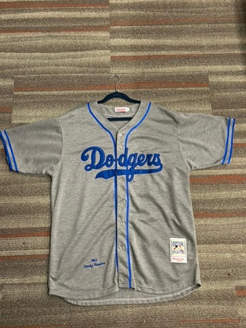 Los Angeles Dodgers Cooperstown Sandy Koufax Jersey Sz 52 Mitchell & Ness 1955
