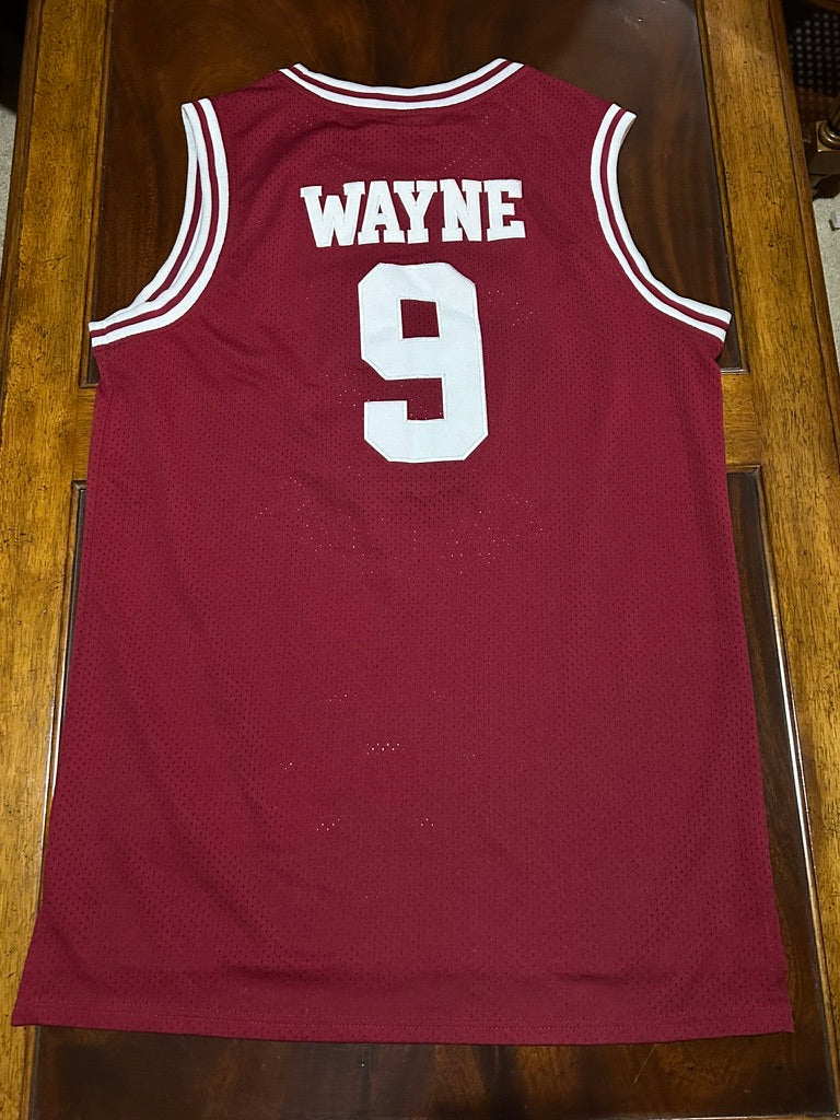 Hillman college Dwayne Wayne Mens Large A Different World Basketball Jersey #9