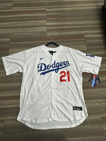 New Nike Los Angeles Dodgers Walker Buehler #21 Jersey Men’s Size 56 3XL NWT