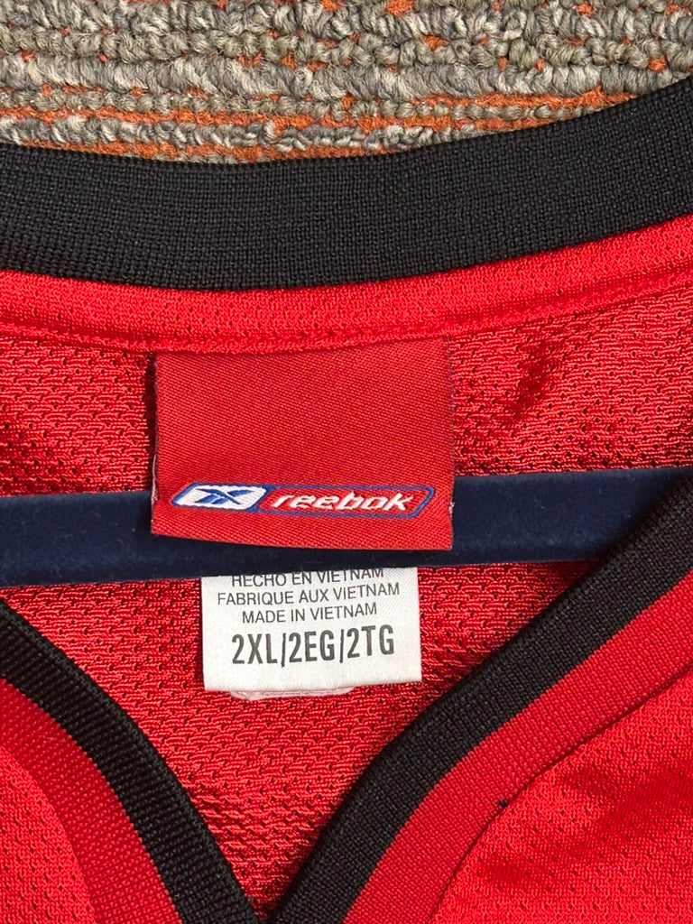 Vintage Reebok NBA New Jersey Nets Jason Kidd #5 Jersey Mens Size 2XL Red #5