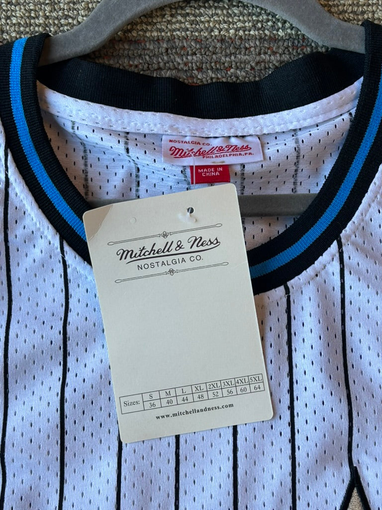 Orlando Magic Shaq O'Neal Mitchell Ness White 1993-94 NBA Swingman Jersey M NWT