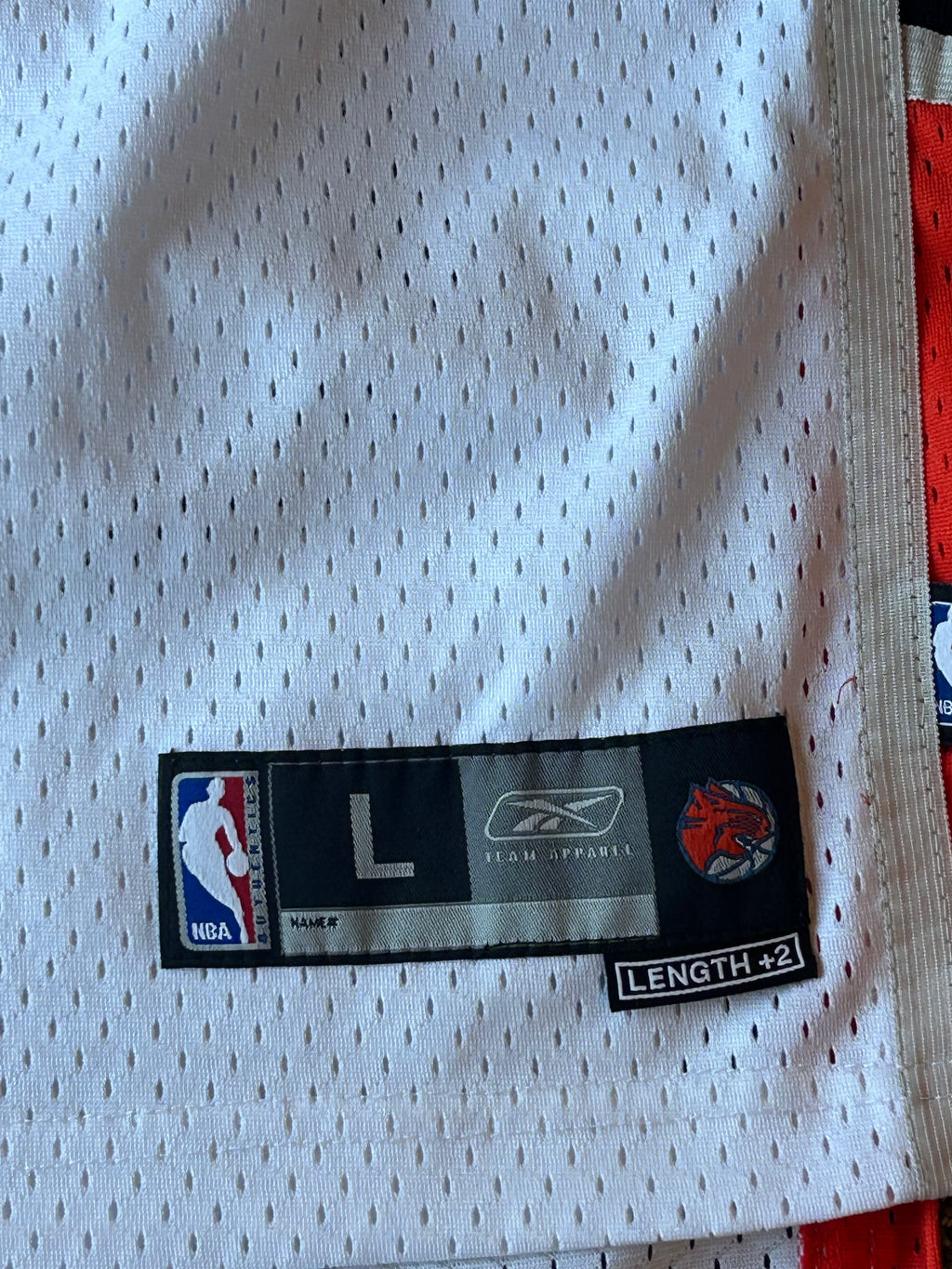 Reebok Jersey Charlotte Bobcats Okafor #50 White Youth Large 14-16 Length +2