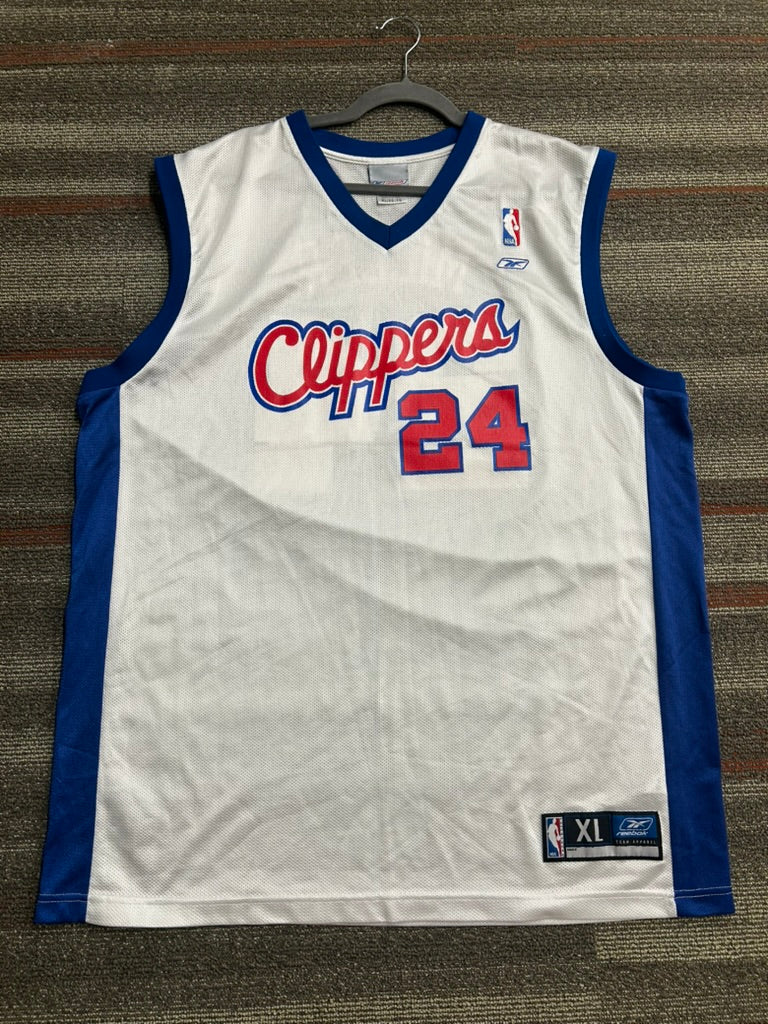 Andre Miller Los Angeles Clippers Authentic Reebok Jersey Size XL White NBA #24