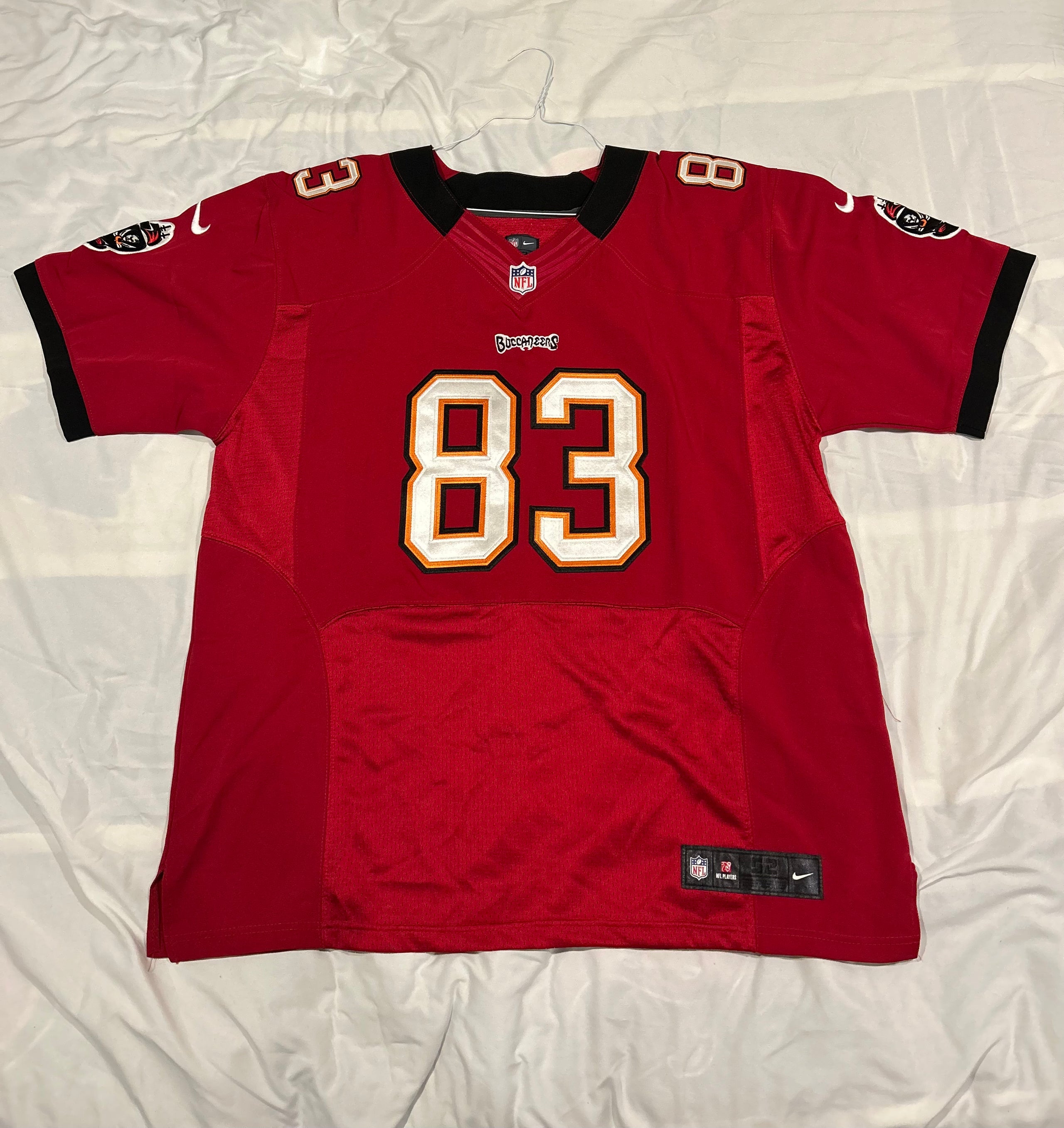 Nike NFL On Field Tampa Bay Buccaneers Vincent Jackson #83 Jersey Sz 52 XL Sewn