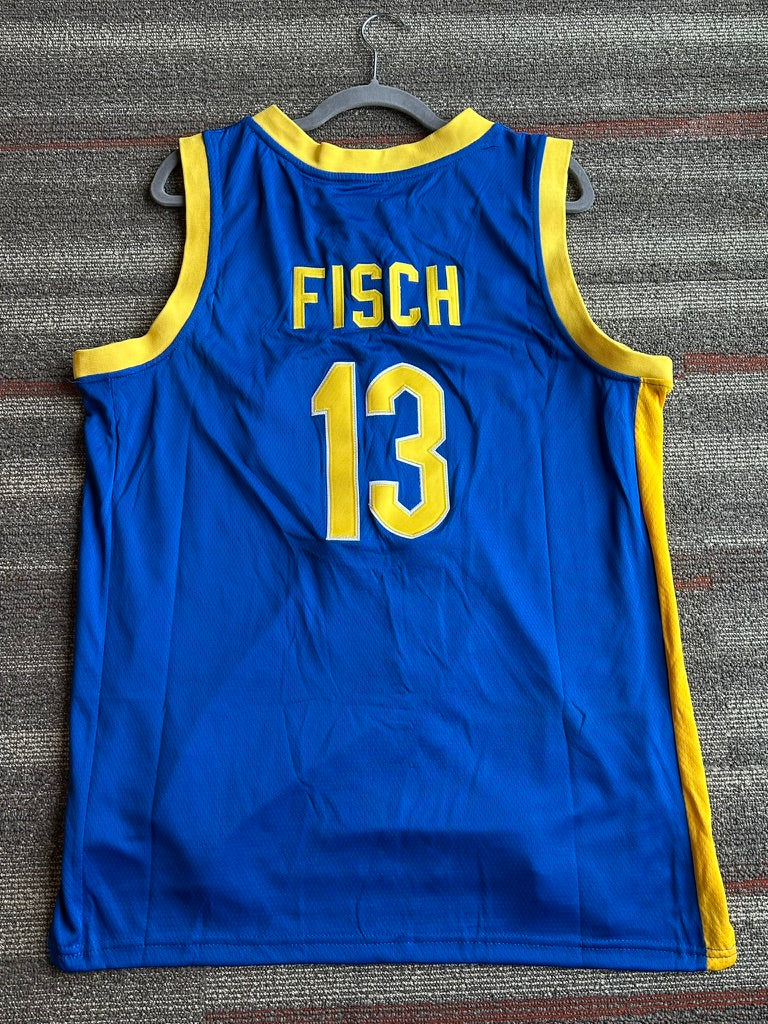 Men's University Of Pittsburgh Colosseum Jersey Large Basketball  Pitt Panthers