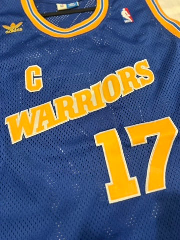 Golden State Warriors Chris Mullin Hardwood Classics Jersey Mens Medium Vintage