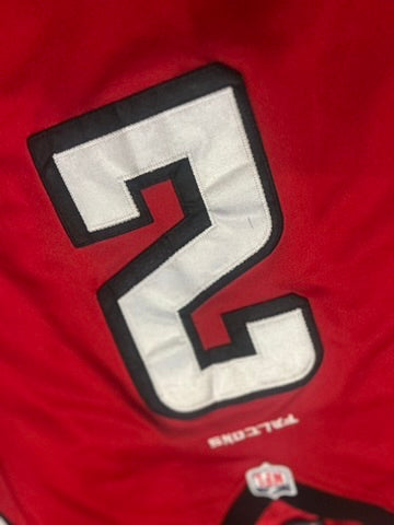 Atlanta Falcons Football Jersey Matt Ryan #2 Youth Size Large Nike Red On Field