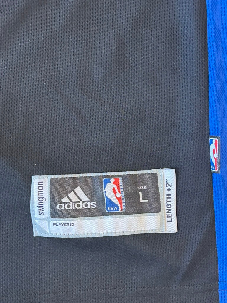 Golden State Warriors Kevin Durant Black Jersey Mens Large Adidas Authentic #35