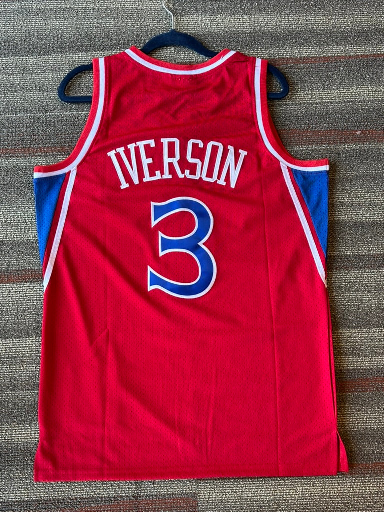 Allen Iverson Mitchell & Ness 1996/97 Hardwood Classics Swingman Jersey Sz M NWT