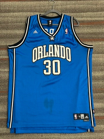 Vintage Carlos Arroyo Orlando Magic Adidas Basketball Jersey Size 2XL Blue NBA