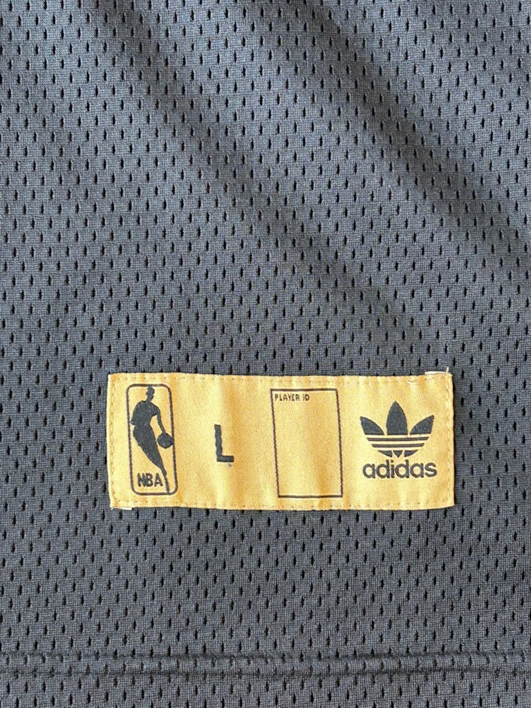 Adidas New Orleans Hornets Chris Paul Large Jersey Black Gold Swingman Vintage