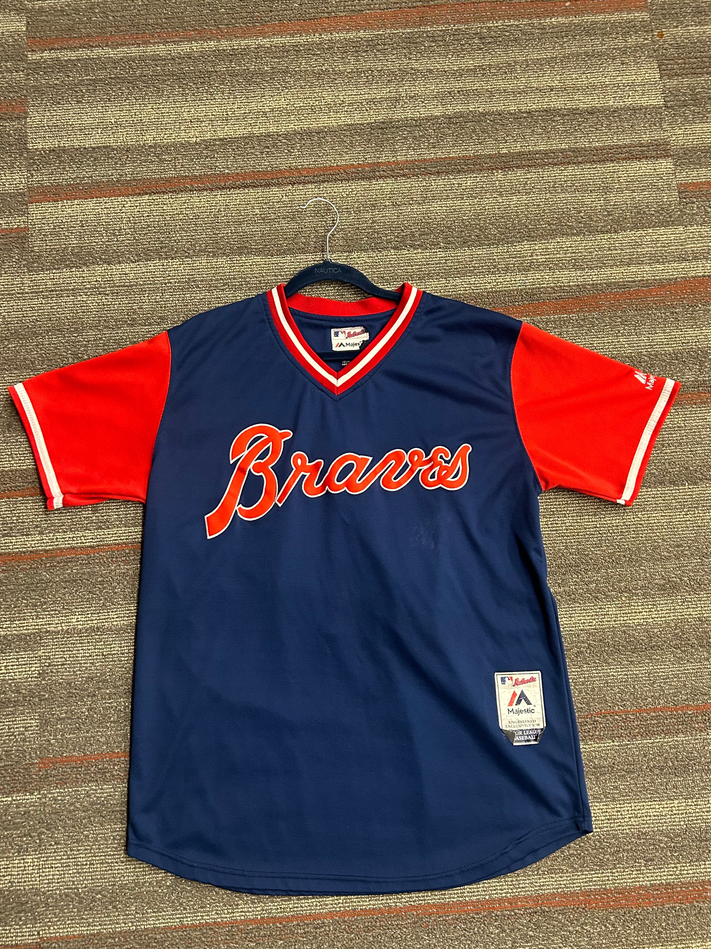 Atlanta Braves Ronald Acuna Jr Sabanero Soy 2018 Players Weekend Sz Small Jersey