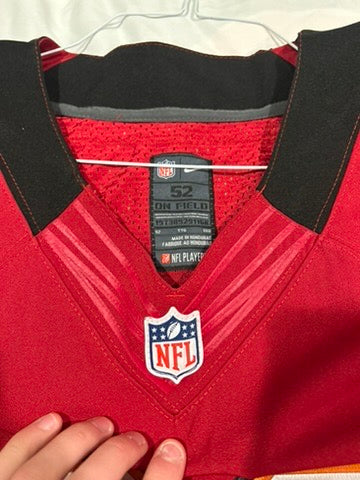 Nike NFL On Field Tampa Bay Buccaneers Vincent Jackson #83 Jersey Sz 52 XL Sewn