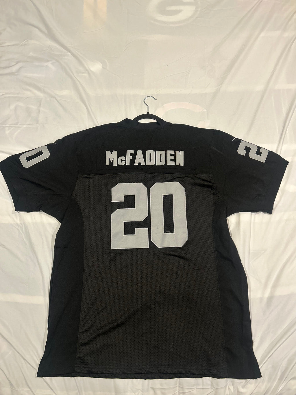 Darren McFadden Oakland Raiders Nike On Field Stitched Jersey Sz 52 Black #20