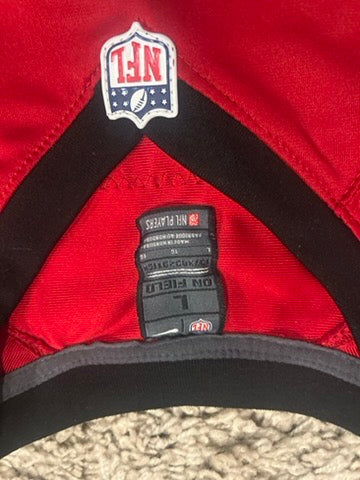 Atlanta Falcons Football Jersey Matt Ryan #2 Youth Size Large Nike Red On Field