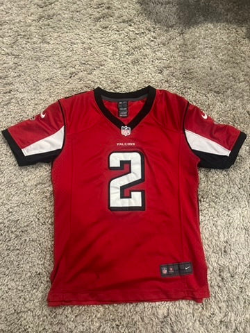 Atlanta Falcons Football Jersey Matt Ryan #2 Youth Size Large Nike Red On Field