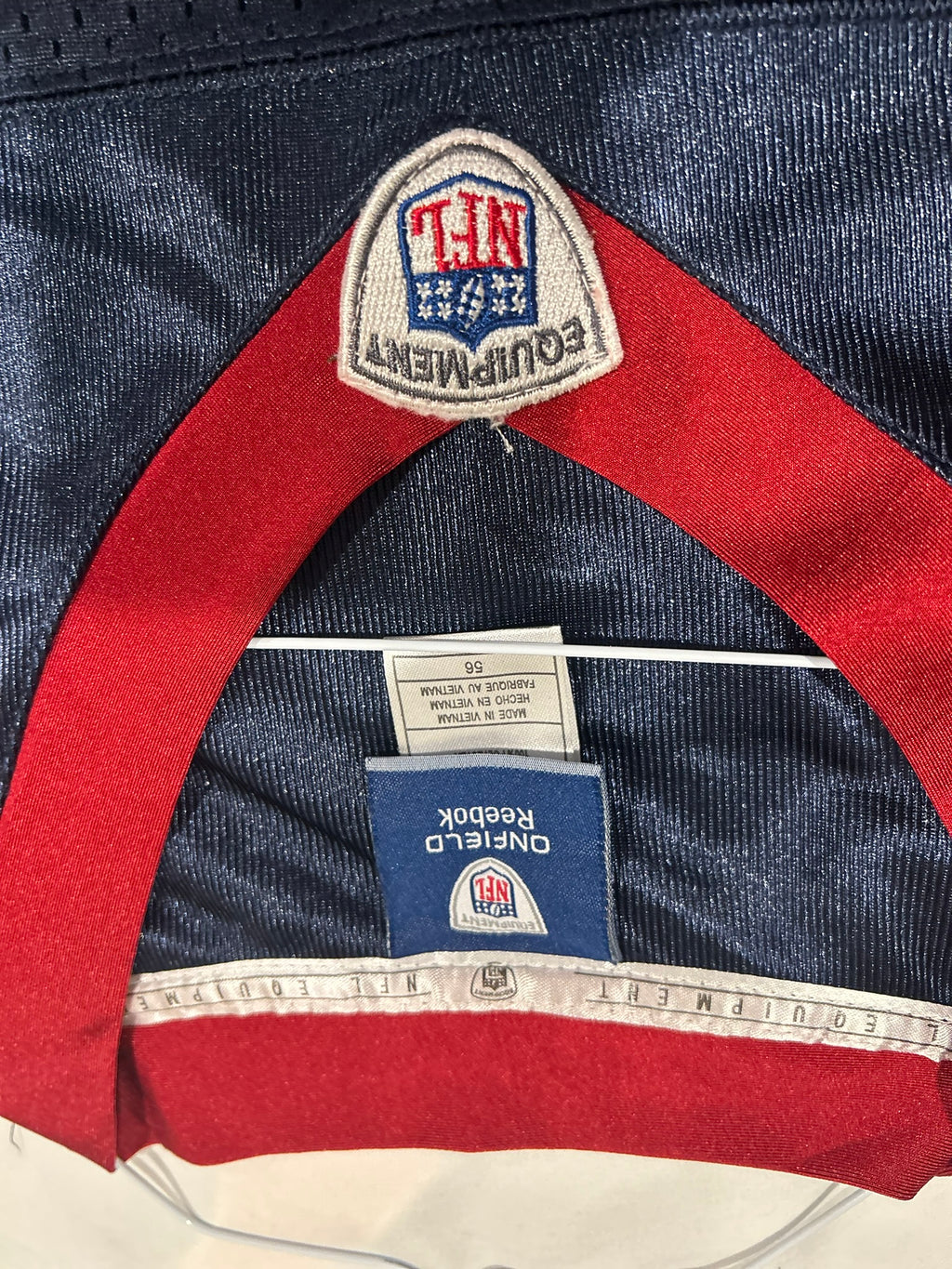 NFL Houston Texans Jersey Arian Foster On Field Reebok Jersey Sz 56 Navy Vintage