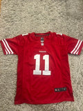 San Francisco 49ers Jersey Youth Large Alex Smith #11 Nike NFL Football Red Home