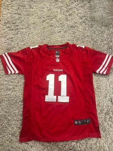 San Francisco 49ers Jersey Youth Large Alex Smith #11 Nike NFL Football Red Home