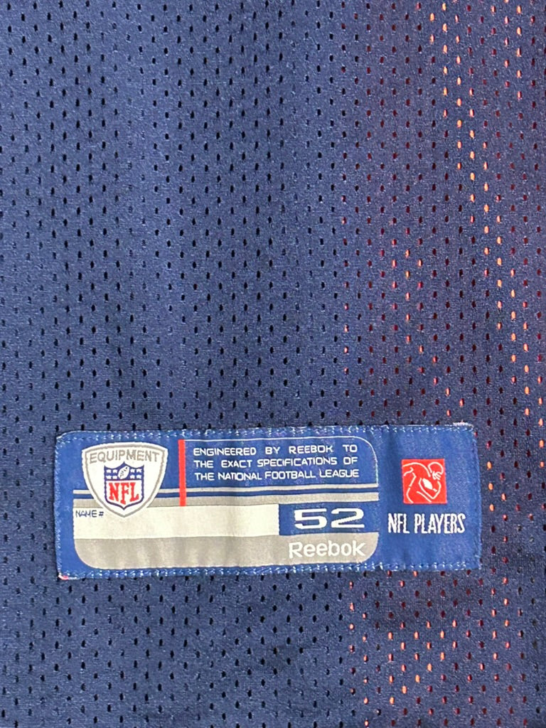Vintage Eddie Royal Denver Broncos NFL Reebok Sewn Jersey Size Men’s 52 XL Blue