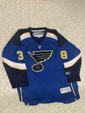 Reebok St Louis Blues Brad Boyes Jersey Youth L/XL Blue NHL Hockey Authentic