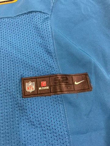 Nike On Field NFL San Diego Chargers Antonio Gates #85 Jersey Size 52 Powder Blue